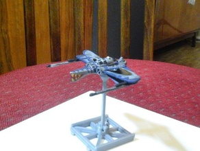 star wars arc fighter remix 1270 work progress vehicles miniature x-wing miniatures 3d print model - Mito3D