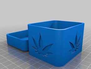 daves knows all words stash box containers 3d print model - Mito3D