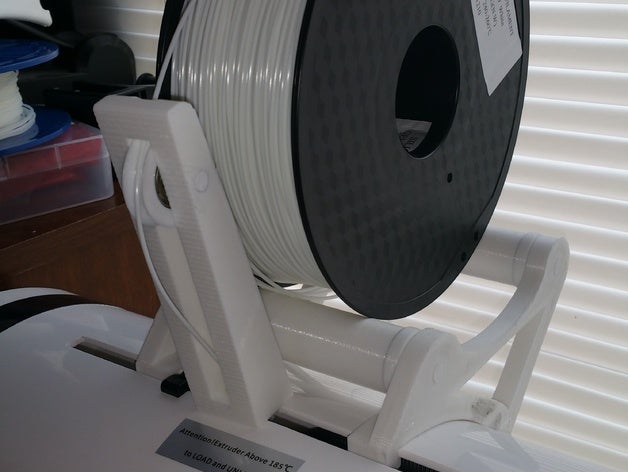 robo 3d bobine rouleau de l'imprimante accessoires filament support 3D print model - Mito3D