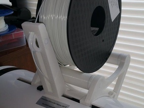 robo 3d de cola rodillo la impresora accesorios filamento rodillos soporte bobina 3d print model - Mito3D