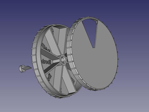 boite pilules portapillole contenitori 3D print model - Mito3D