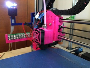 support bowden prusa i3 hephestos 3d printer extruders extruder rework 3d print model - Mito3D