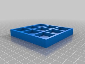 tic-tac-toe conselho peças jogos 3d print model - Mito3D
