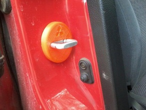 lock cap car door replacement parts 3d print model - Mito3D