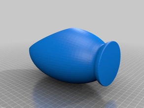 ovoid candy dish containers 3d print model - Mito3D