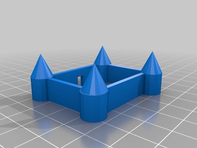 castle-emmalyn 3d printing 3D print model - Mito3D