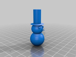 basic shape snowman 3d printing 3d print model - Mito3D