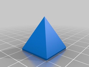 standing pyramid 3d printing 3d print model - Mito3D