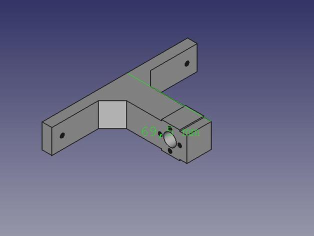 en coche-tren-cnc maduixa con husillo trapezoidal partes 3D print model - Mito3D