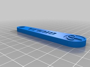 proto buildbar logo keychains customized 3d print model - Mito3D