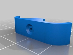 simple cable de anclaje organización 3d print model - Mito3D