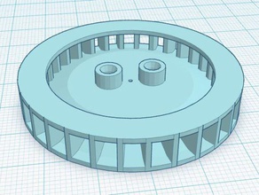 buzz saw-Gebläse mechanisch ist - Spielzeug angepasst 3d print model - Mito3D