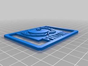 hilal-e-pakistan keychain 3d printing 3d print model - Mito3D