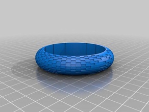 fashionable 3d printed bracelets 3d print model - Mito3D