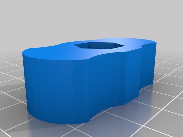 wing nut m8 tools 3D print model - Mito3D