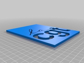 logo de la cgt 3d l'impression 3d print model - Mito3D