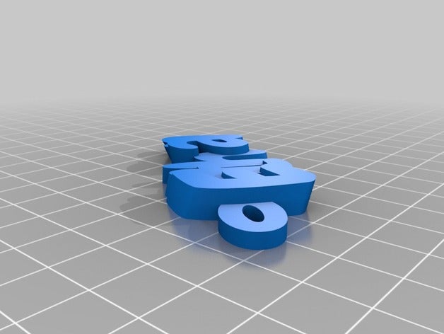 ethan keyring keychains customized 3D print model - Mito3D