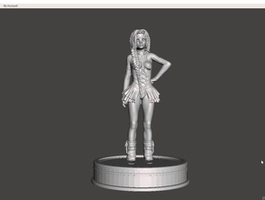 elf ragazza 3d stampa 3d print model - Mito3D