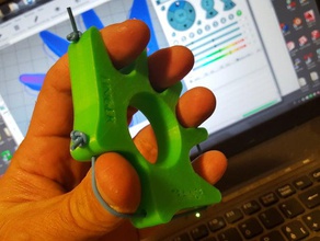 fingertrainer sport outdoors makeredchallenge2 3d print model - Mito3D