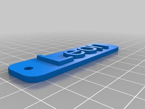 leon outros personalizado 3d print model - Mito3D
