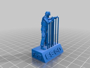 lucido blad-fulffy 3d stampa 3d print model - Mito3D