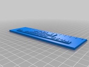 toms cetvel matematik 3d print model - Mito3D