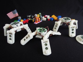 space spider robotics 3d print model - Mito3D