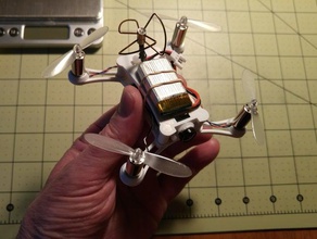 mxq 105 micro fpv quad rc i veicoli scisky quadcopter 3d print model - Mito3D