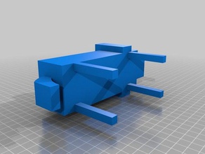 minecraft loup sculptures 3d print model - Mito3D