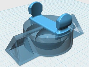 enganche de la tapa reemplazo partes 3d print model - Mito3D