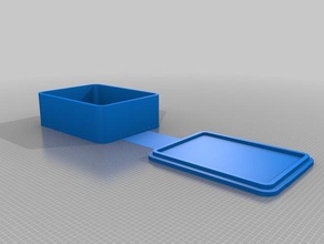 rectangular case containers customized 3d print model - Mito3D