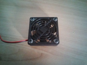 50mm fan guard 3d printer parts 3d print model - Mito3D