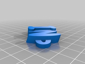 my customized iamburnys v2text name keyring nia keyfob keychains 3d print model - Mito3D