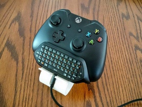 xbox bir stand denetleyicisi chatpad video oyunlar xbone 3d print model - Mito3D