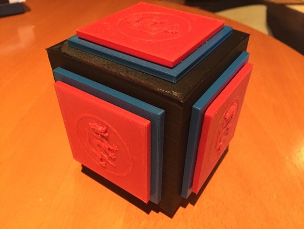 tortures chinoises puzzle box puzzles 3D print model - Mito3D