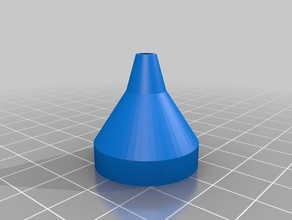 my customized long neck funnel parametric art tools 3d print model - Mito3D