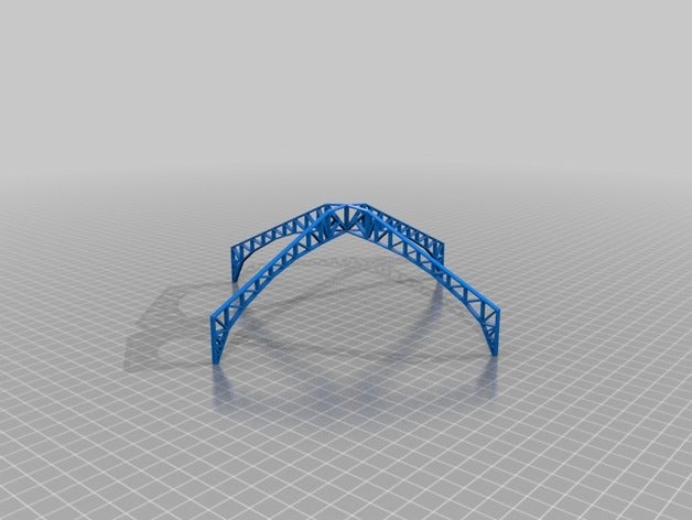 principales fermes de pois cage des bâtiments les structures exeter 3D print model - Mito3D