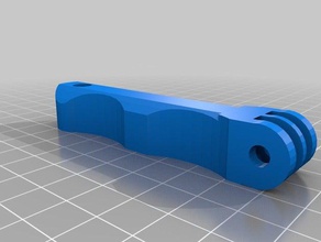 action cam mount elettronica 3d print model - Mito3D