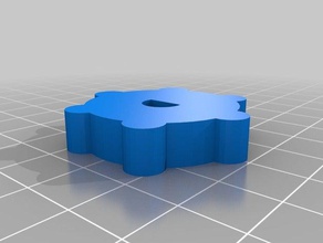 crockpot knob replacement parts 3d print model - Mito3D
