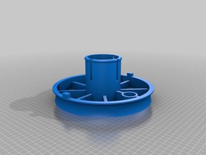 spool-tennis ball cannon string sport im freien 3d print model - Mito3D