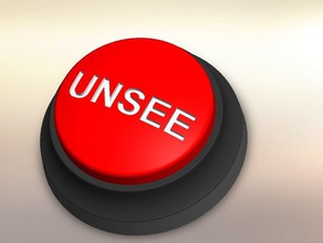 unsee button interactive art 3d print model - Mito3D
