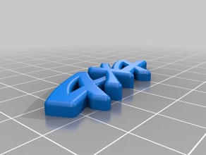 4x4 Zeichen logos 3d print model - Mito3D