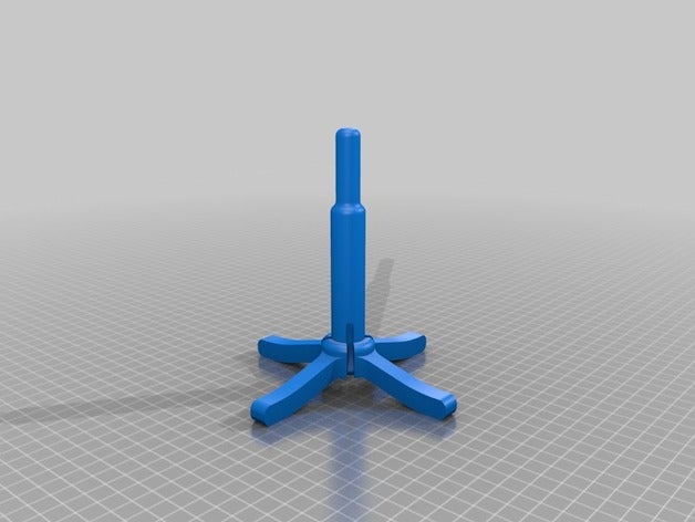 flute stand music musical instrument 3D print model - Mito3D