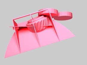 parabolica mucchio tesoro art boolean le priorità trenta tempo unione 3d print model - Mito3D