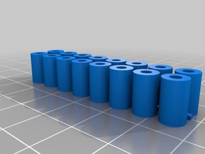 10mm spacer accessories 3d print model - Mito3D