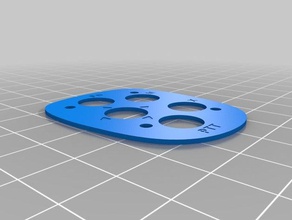 stefly front plate remote stick other 3d print model - Mito3D