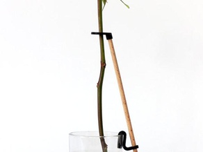 soliflore stick decor design designer easy fast flower pot vases glas home household interior little makeredchallenge2 minimal minimalist rapide lite simply 3d print model - Mito3D