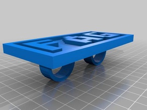my customized word rings fag 3d print model - Mito3D
