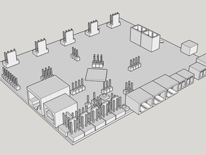 smoothieboard modèle 3d de l'imprimante accessoires 3d print model - Mito3D