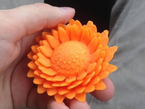 flower art 3d print model - Mito3D